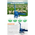 Weiwei Agricultural farm chaff cutter for hay or wet straws stalks